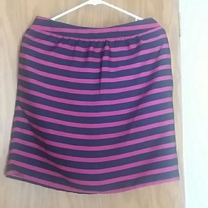 Striped skirt